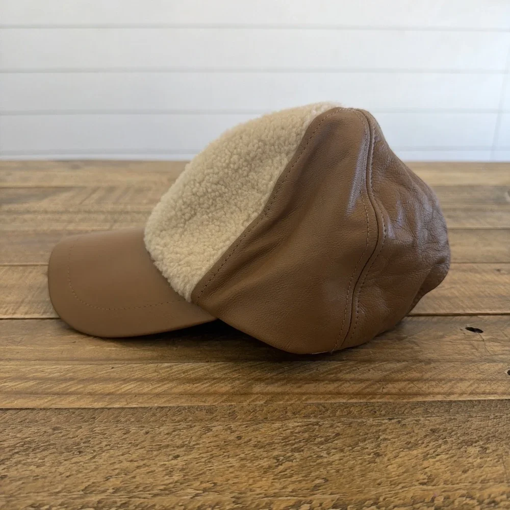 UGG Australia Unisex Shearling Sheepskin Baseball Cap Adjustable O/S Original